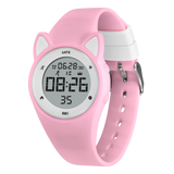 Kids Fitness Tracker Watch Digital Activity Watch for Kids Ages 3-12 Non-Bluetooth Alarm Calorie Pedometer Wrist Watch for Kids